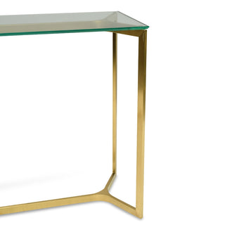 Poppy Console Table Gold