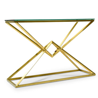 Mosman Console Table Gold
