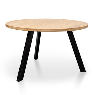 Hugo Dining Table Black Natural