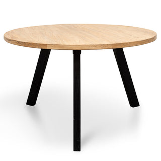 Hugo Dining Table Black Natural