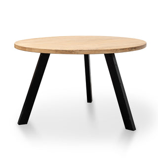 Hugo Dining Table Black Natural