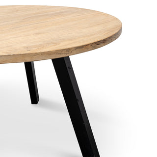 Hugo Dining Table Black Natural