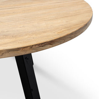Hugo Dining Table Black Natural