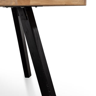 Hugo Dining Table Black Natural