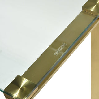 Glenelg Console Table Gold
