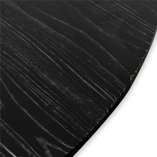 Noosa Dining Table Black Tan Red