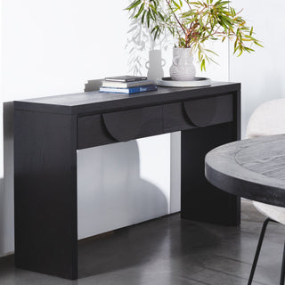 Jack Console Table Black Red