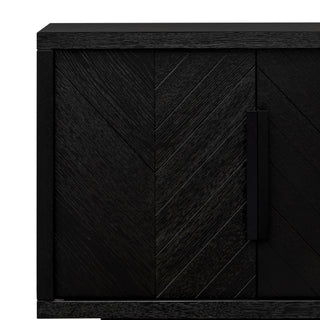 Iris Sideboard Black Red
