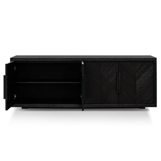 Iris Sideboard Black Red