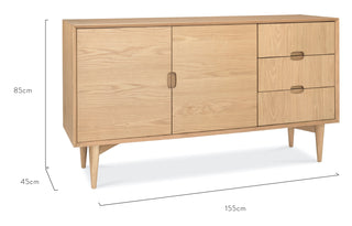 Maya Sideboard Natural Red