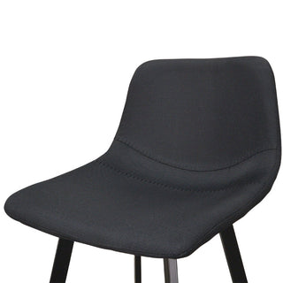 Ella Bar Stool Black Red