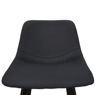 Ella Bar Stool Black Red
