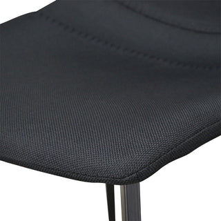 Ella Bar Stool Black Red