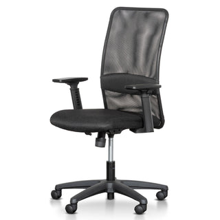 Randwick Office Chair Black Blue