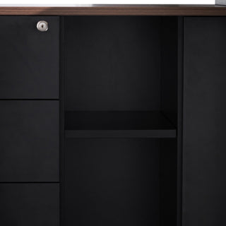 Perth Desk Black Walnut