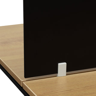 Miles Workstation Black Natural