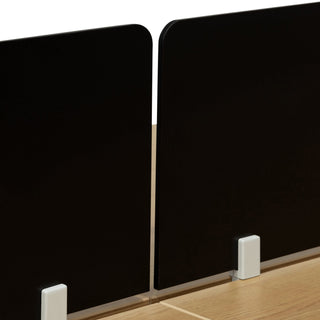 Miles Workstation Black Natural