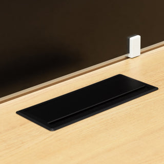 Miles Workstation Black Natural