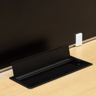 Miles Workstation Black Natural