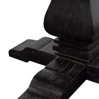 Ryan Dining Table Black Natural