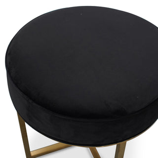 Ruby Ottoman Black Gold