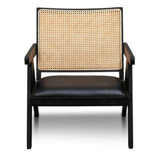Liam Armchair Black Tan