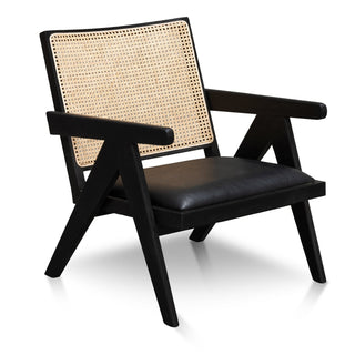Liam Armchair Black Tan