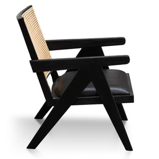 Liam Armchair Black Tan