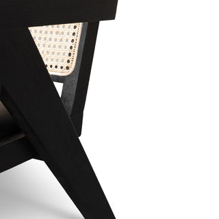 Liam Armchair Black Tan