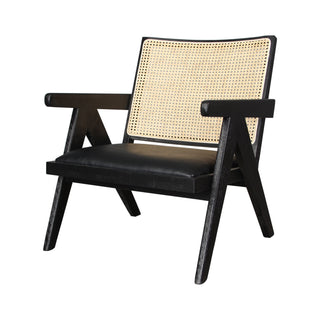 Liam Armchair Black Tan