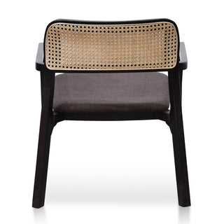 Liam Armchair Black Grey