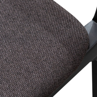 Liam Armchair Black Grey