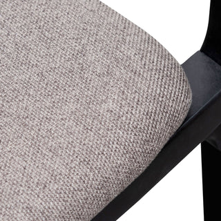 Hornsby Armchair Black Grey