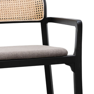 Hornsby Armchair Black Grey