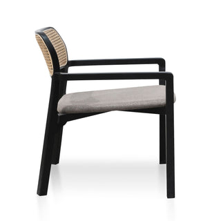 Hornsby Armchair Black Grey