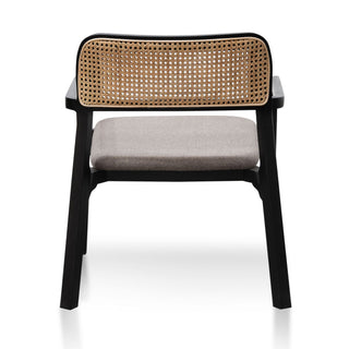 Hornsby Armchair Black Grey