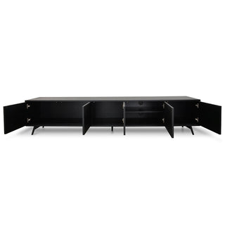 Iris TV Unit Black Oak