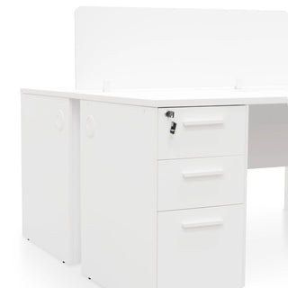 Manly Desk White