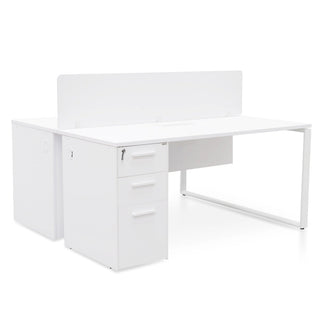 Manly Desk White