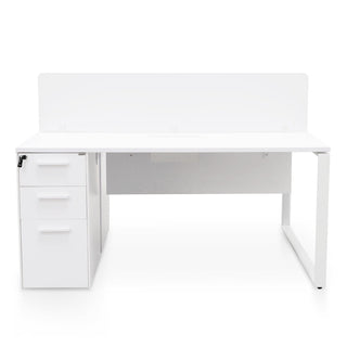Manly Desk White