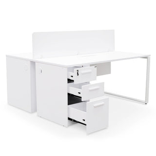 Manly Desk White