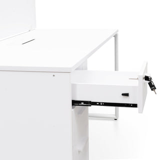 Manly Desk White