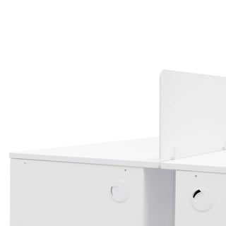 Manly Desk White