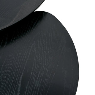 Fitzroy Side Table Black Red