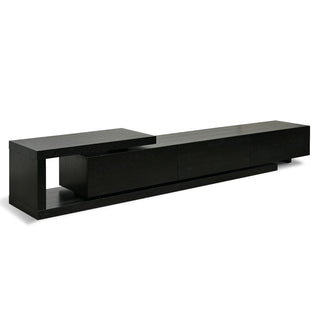 Windsor TV Unit Black Tan