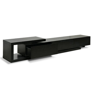 Windsor TV Unit Black Tan