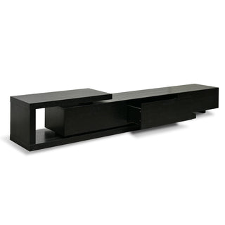 Windsor TV Unit Black Tan