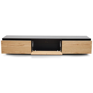 Torquay TV Unit Black Natural