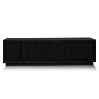 Connor TV Unit Black Red
