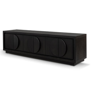 Connor TV Unit Black Red